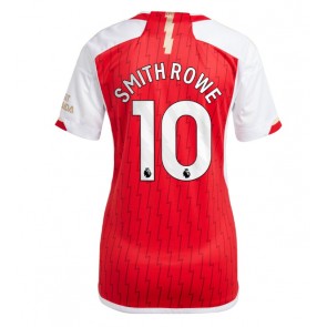 Arsenal Emile Smith Rowe #10 Replica Home Stadium Shirt for Women 2023-24 Short Sleeve